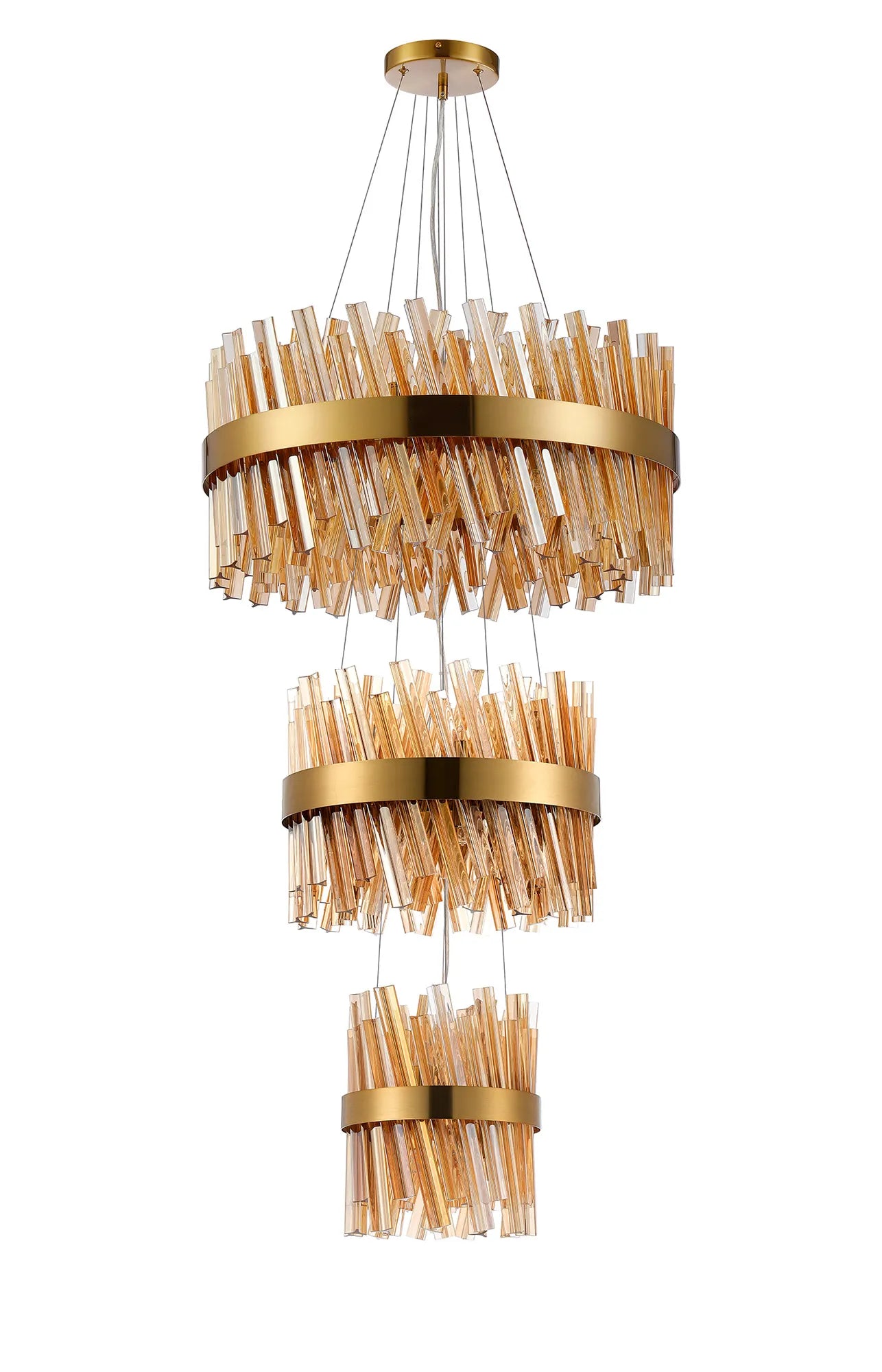 Bellina 2/3/4 Tier Chandelier - Various Sizes & Finishes