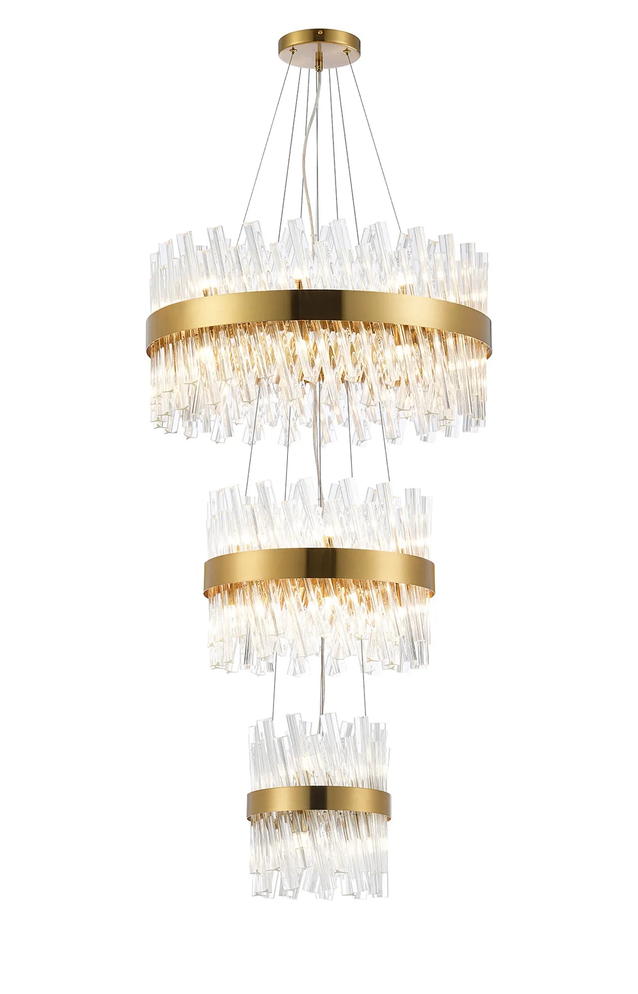 Bellina 2/3/4 Tier Chandelier - Various Sizes & Finishes