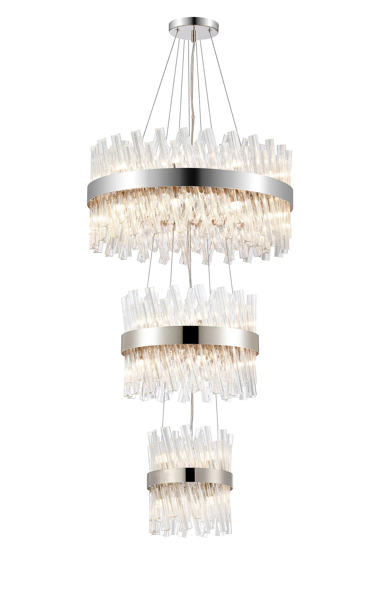 Bellina 2/3/4 Tier Chandelier - Various Sizes & Finishes