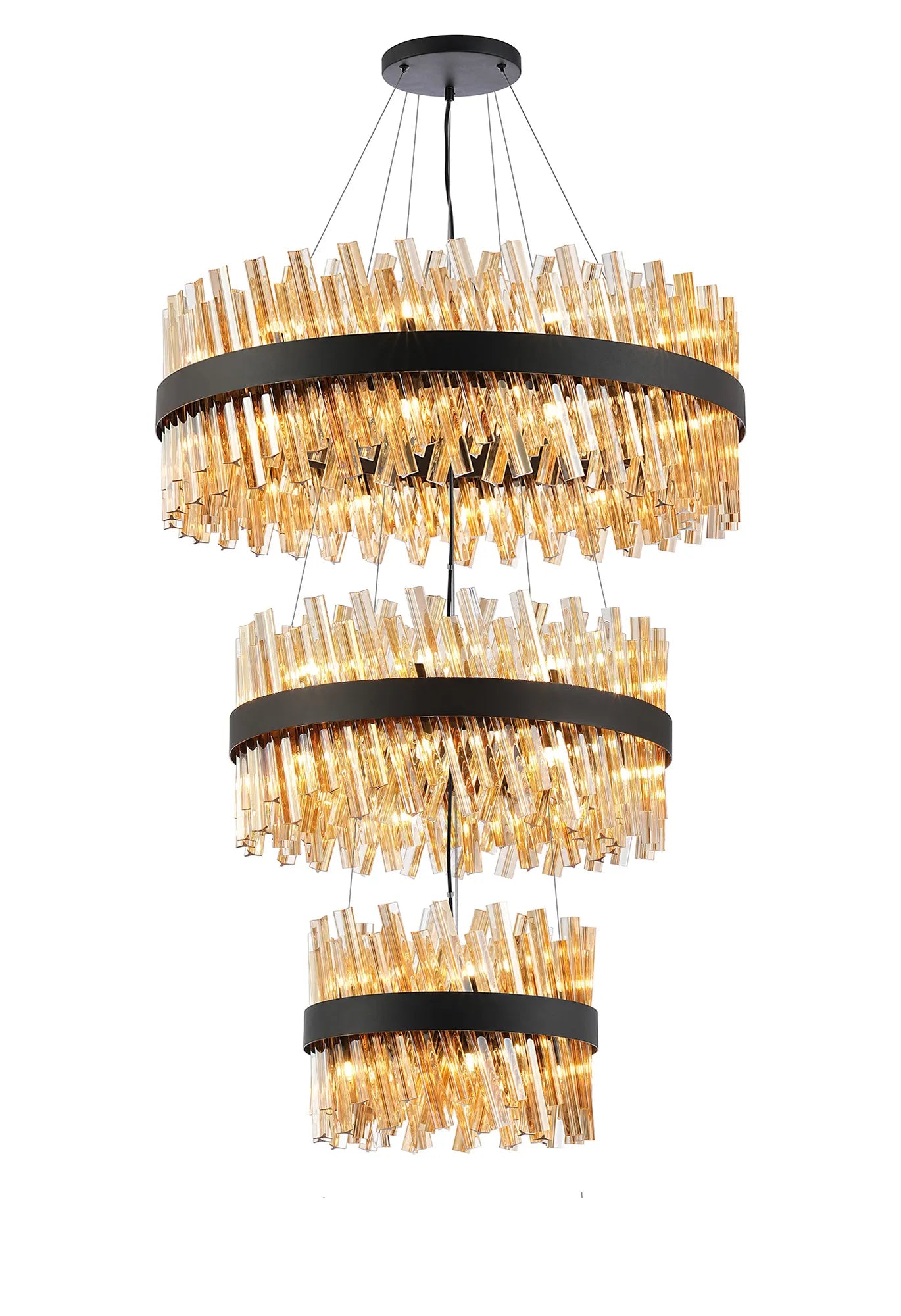 Bellina 2/3/4 Tier Chandelier - Various Sizes & Finishes