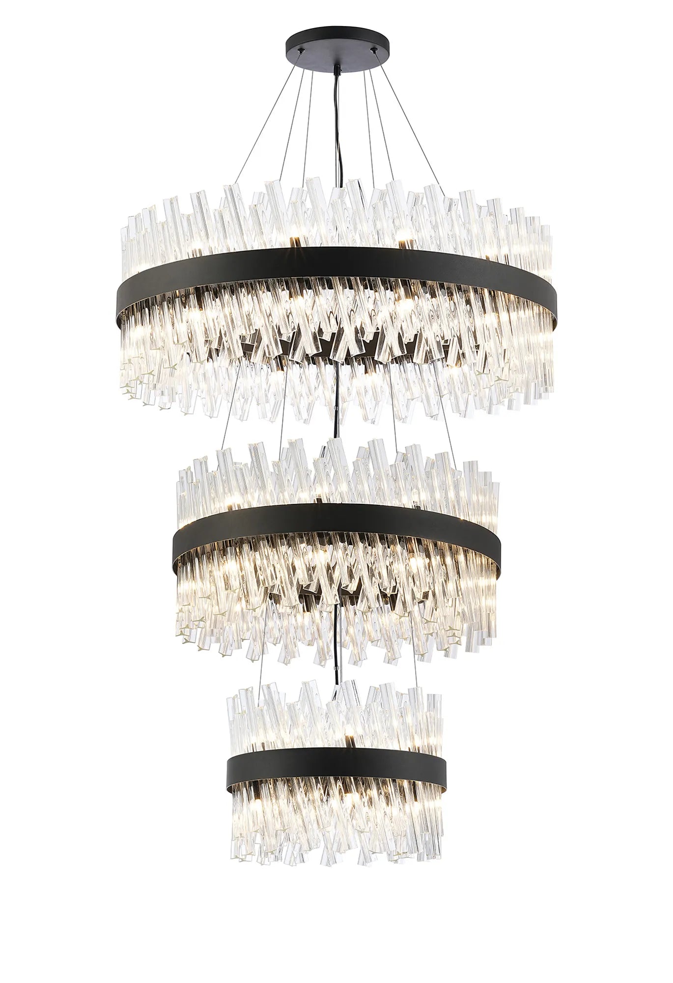 Bellina 2/3/4 Tier Chandelier - Various Sizes & Finishes