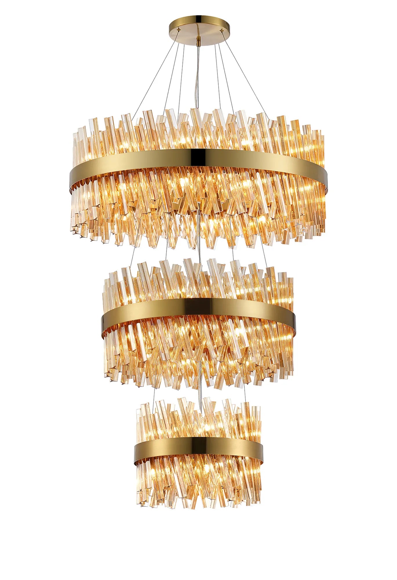 Bellina 2/3/4 Tier Chandelier - Various Sizes & Finishes