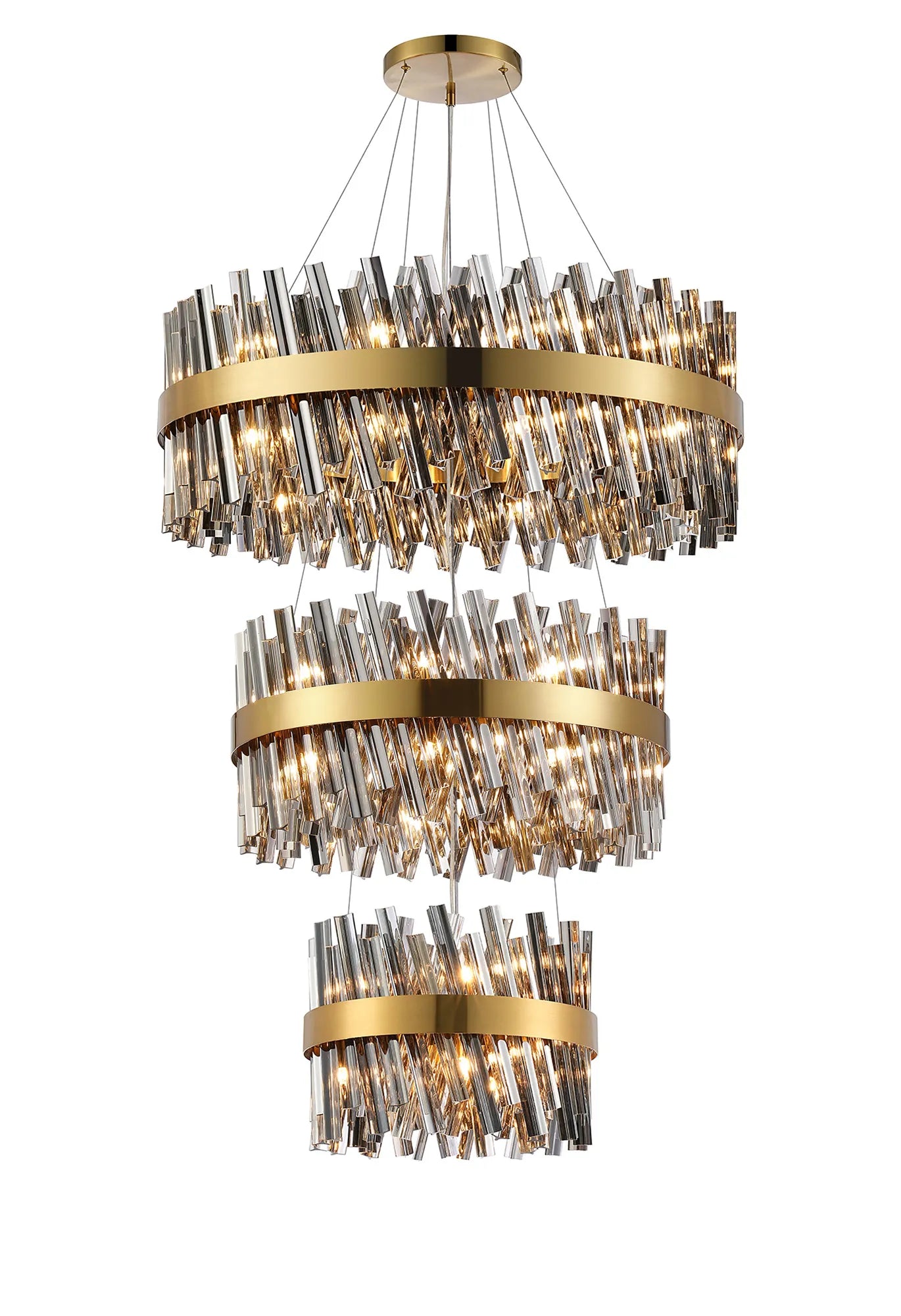 Bellina 2/3/4 Tier Chandelier - Various Sizes & Finishes