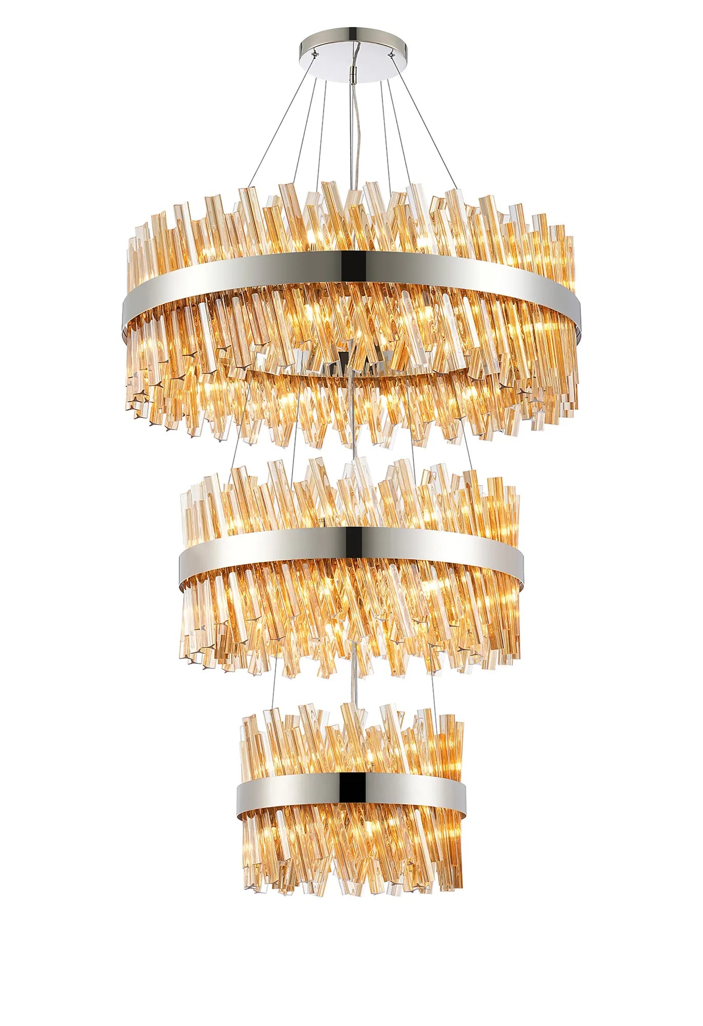 Bellina 2/3/4 Tier Chandelier - Various Sizes & Finishes