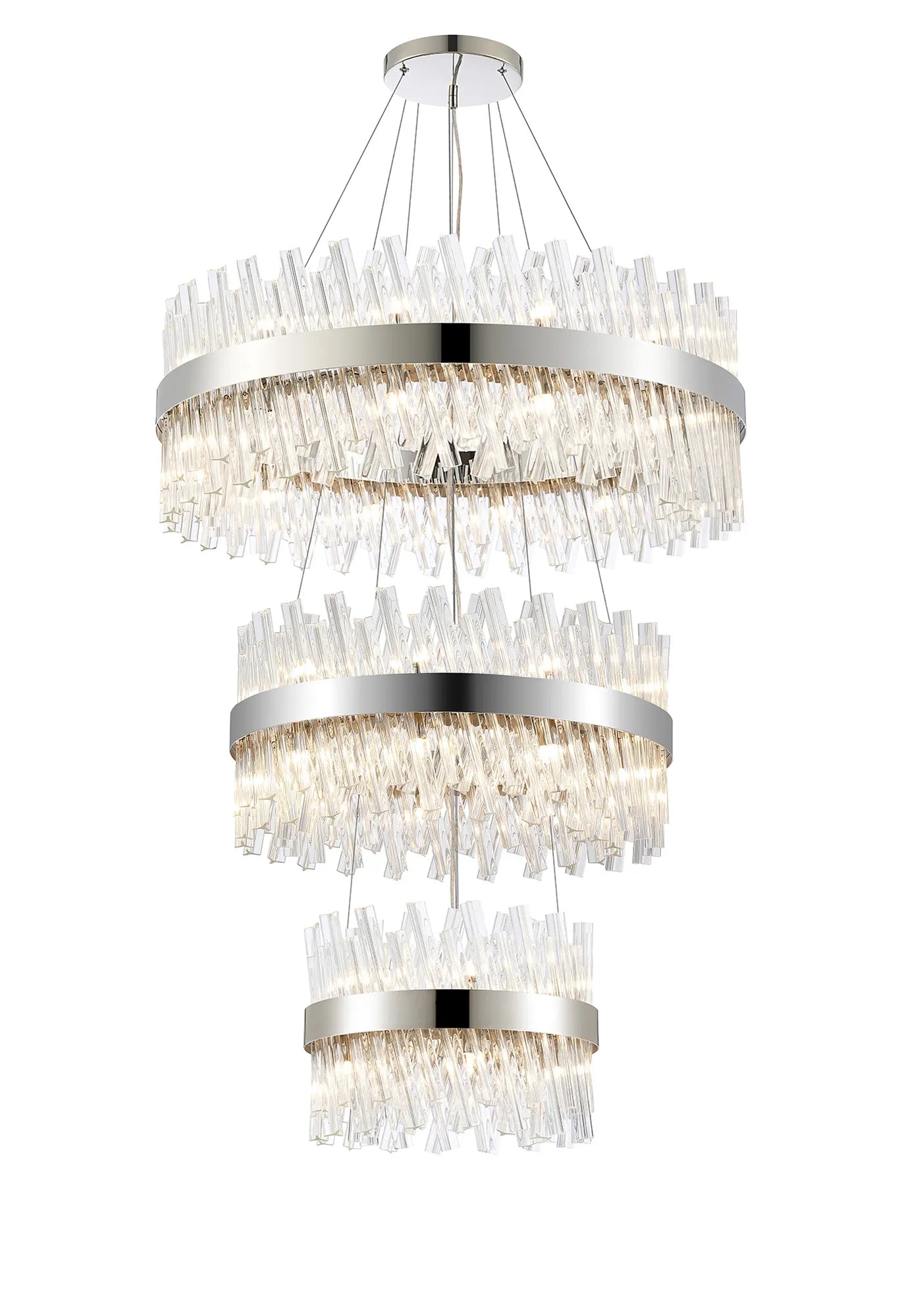 Bellina 2/3/4 Tier Chandelier - Various Sizes & Finishes