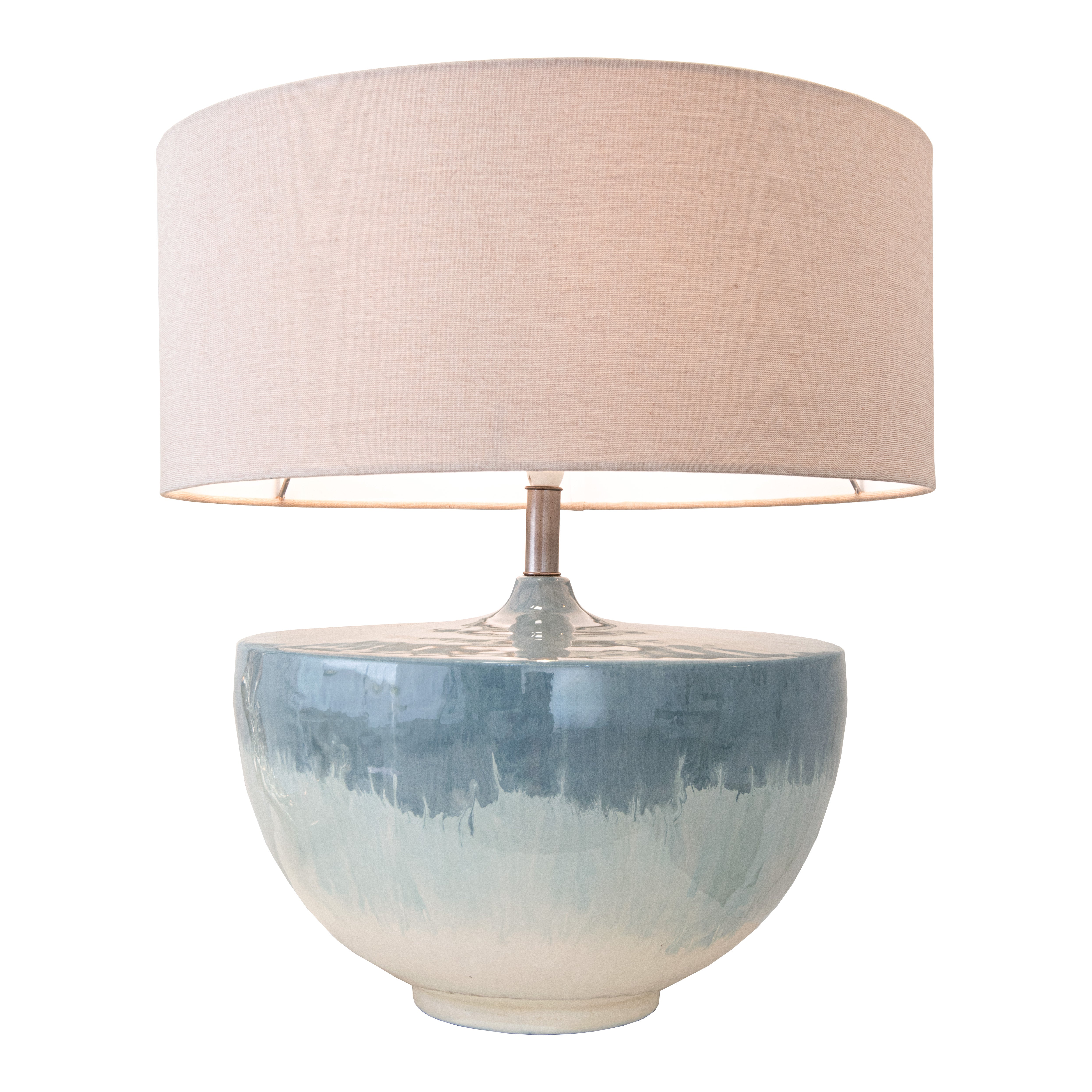 Aketa Coastal Enamel Table Lamp - Small/Large