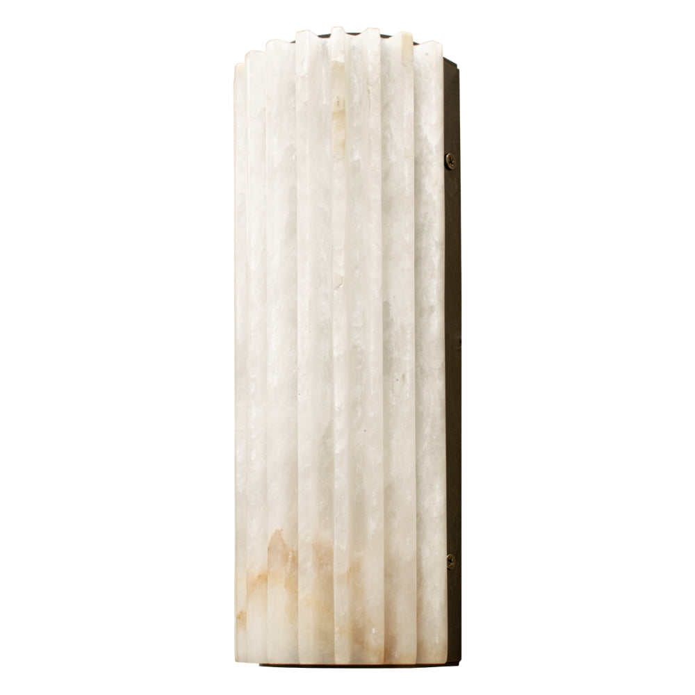 Loreen Wall Lamp - Alabaster & Bronze