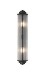 Gwen 2 Light Glass Rod Wall, E14, IP44, Various Colours/FInishes