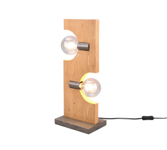 Tailor Table Lamp - Wood