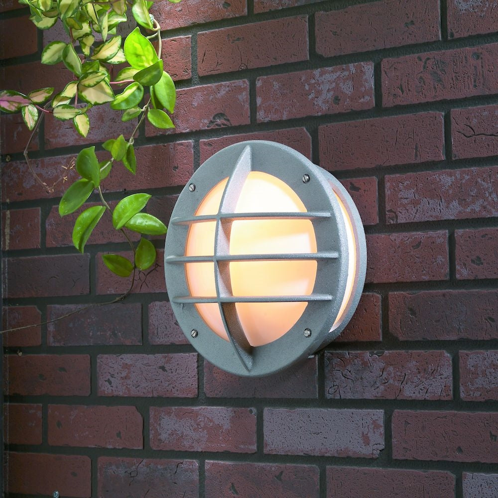 Oden Aluminium Flush Wall Light IP23 - Various Finishes