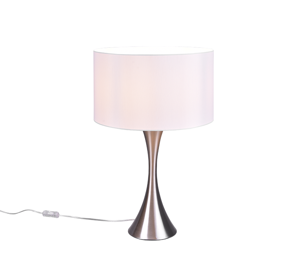 Sabia Table Lamp - Black/Nickel