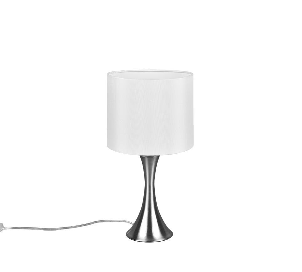 Sabia Table Lamp - Black/Nickel