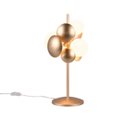 Bubble Table Lamp - Grey/Gold