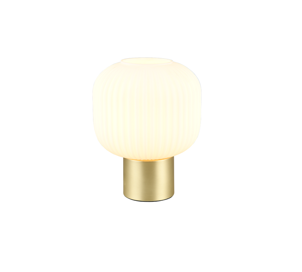 Diva Table Lamp - Black/Brass