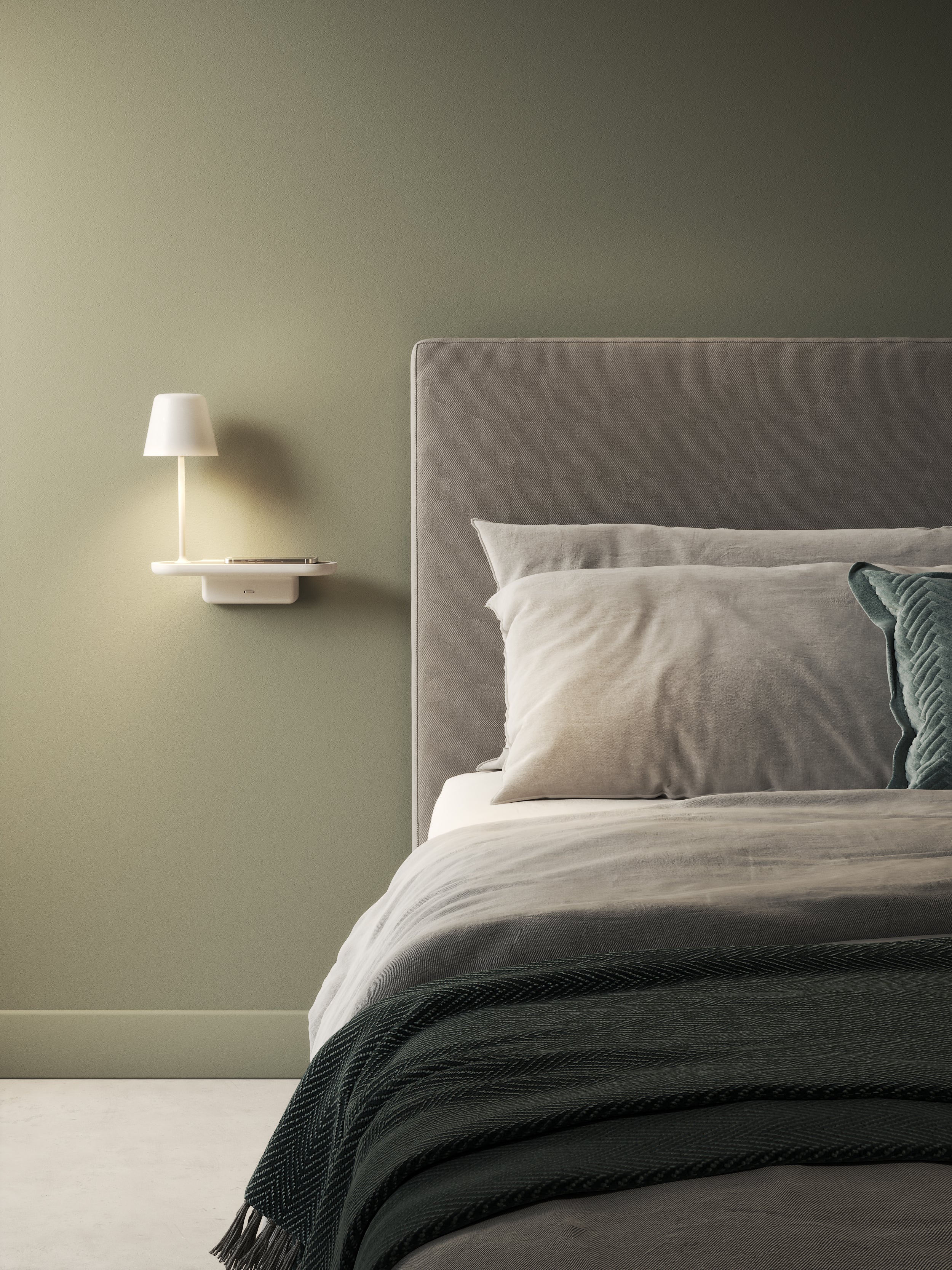 Ito Phone Charger Light- Black/ White Finish
