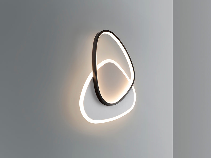 ROMO - CEILING LAMP WHITE-BLACK
