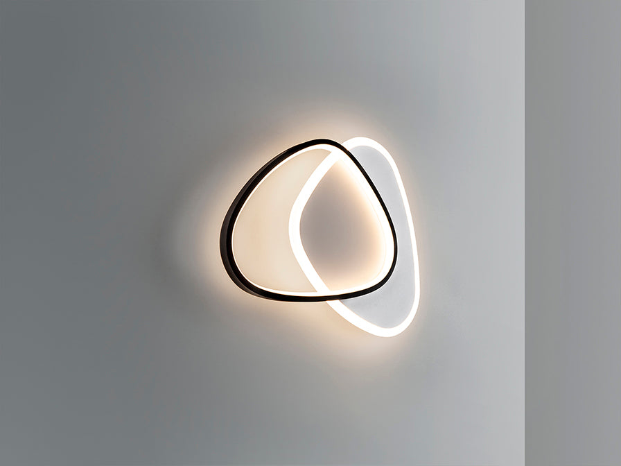 ROMO - CEILING LAMP WHITE-BLACK