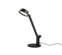 Ava Phone Charger Table Lamp - Black/White