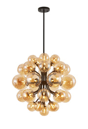Seville LT35 Fixed Multi Arm Sphere Pendant - Various Colours