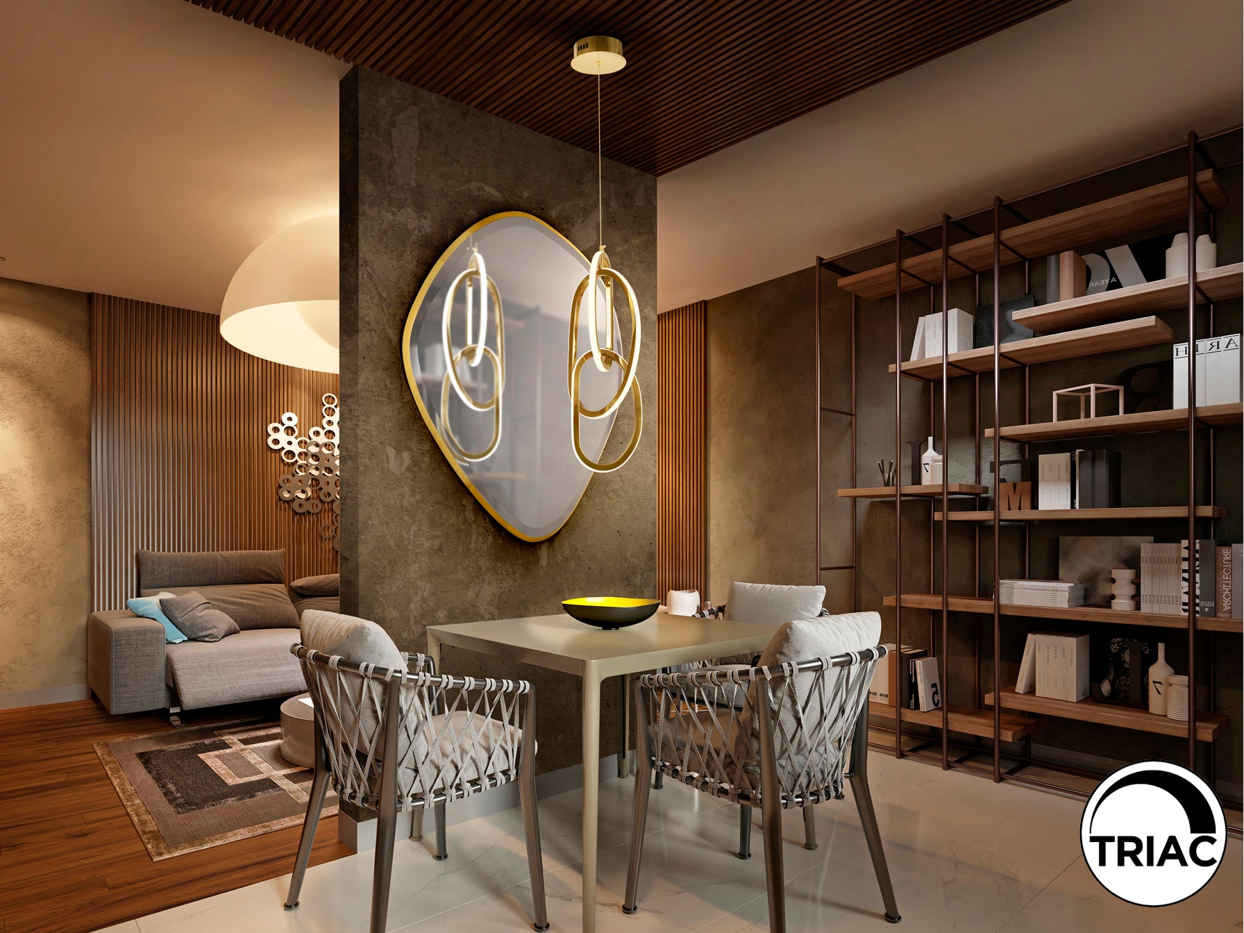 Nexo 3Lt Pendant Light