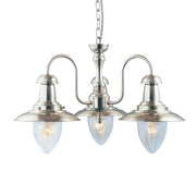 Fisherman II 3Lt Multi-Arm Pendant - Various Finishes