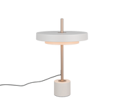 Keaton Table Lamp- Grey/ Black Gold Finishes