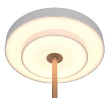 Keaton Table Lamp- Grey/ Black Gold Finishes