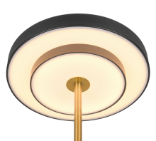 Keaton Table Lamp- Grey/ Black Gold Finishes