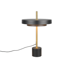 Keaton Table Lamp- Grey/ Black Gold Finishes
