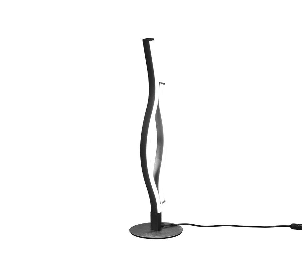 Blaze LED Table Lamp - Aluminium/Black