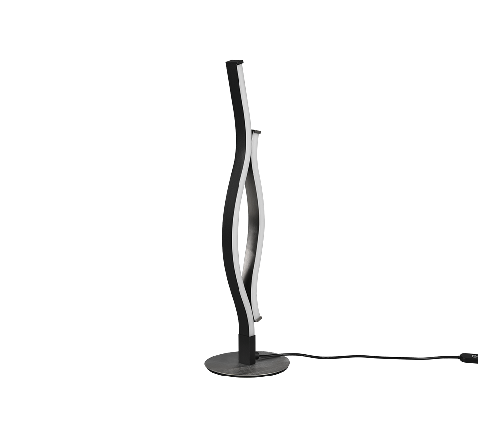 Blaze LED Table Lamp - Aluminium/Black