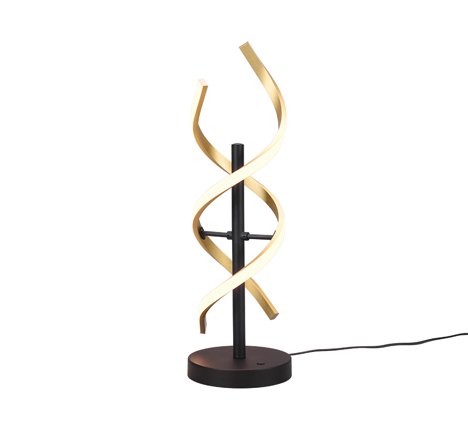 Sequence LED Table Lamp - Aluminium/Brass