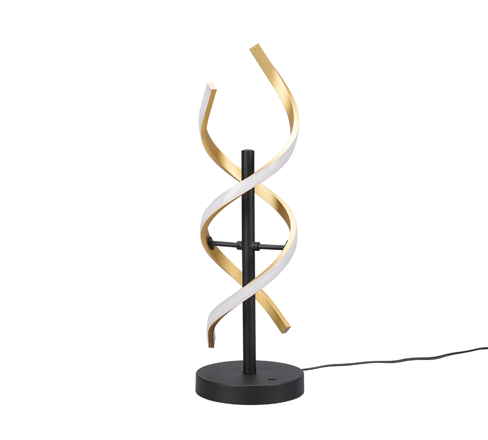 Sequence LED Table Lamp - Aluminium/Brass