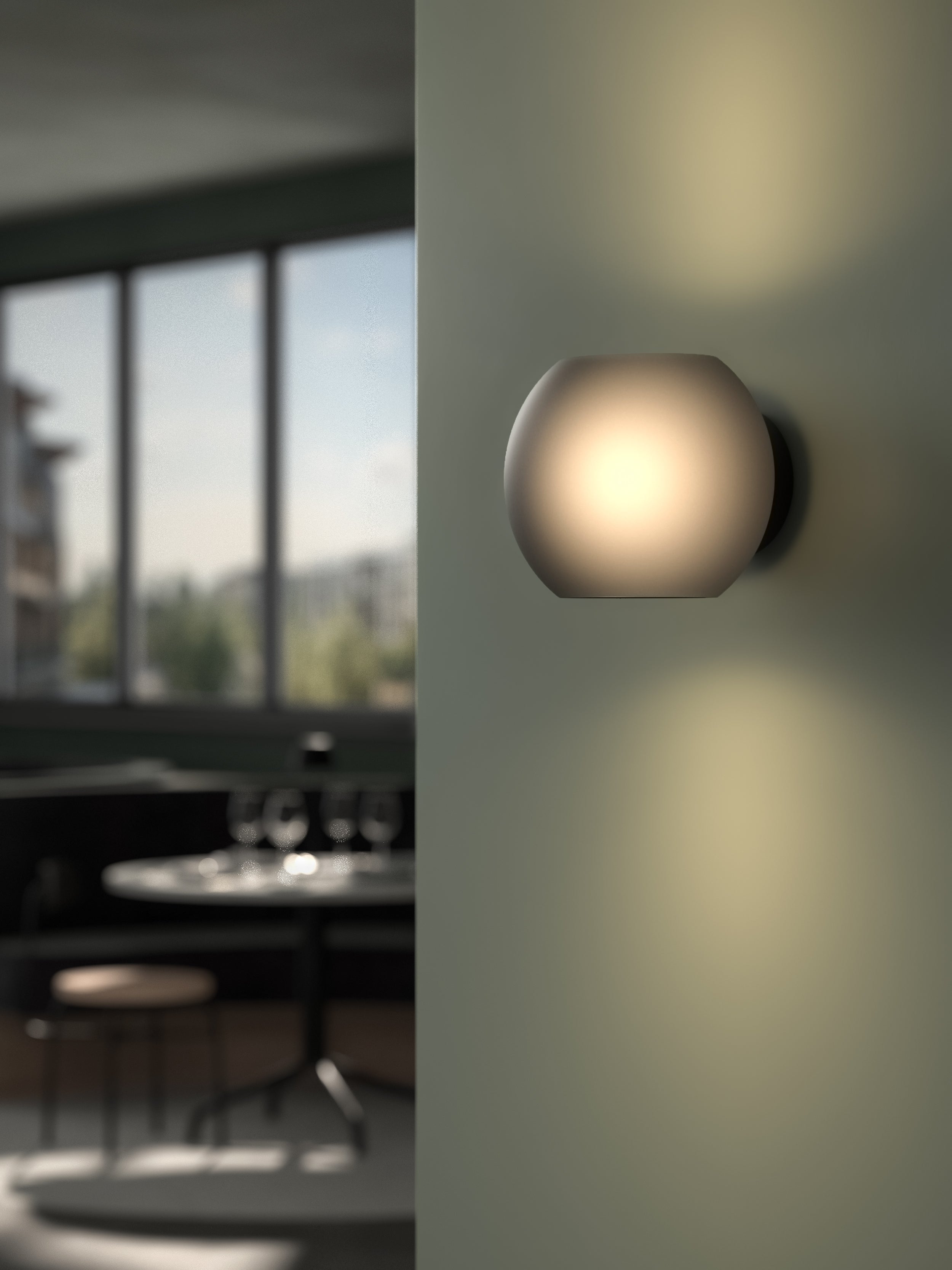 Luna Indoor Wall Light in Various Finishes E27 IP20