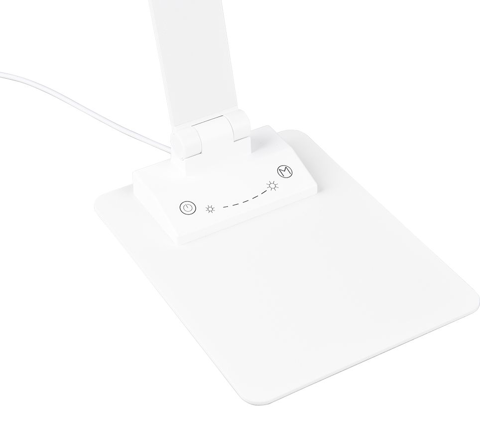 Travis Phone Charger Task/Reading Light - White/Black