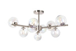 Seville 88cm Semi-Flush 3 Arm Ceiling Light, 9 x G9- Various Finish