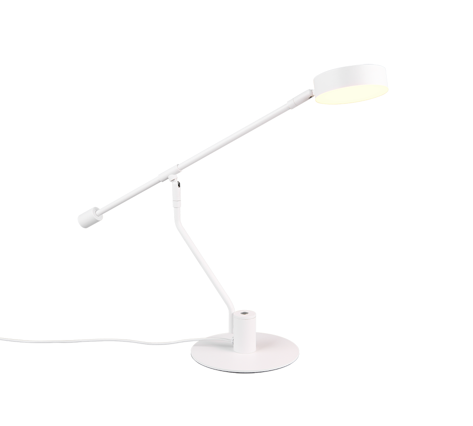 Manduro Task/Reading Table Lamp - White/Black