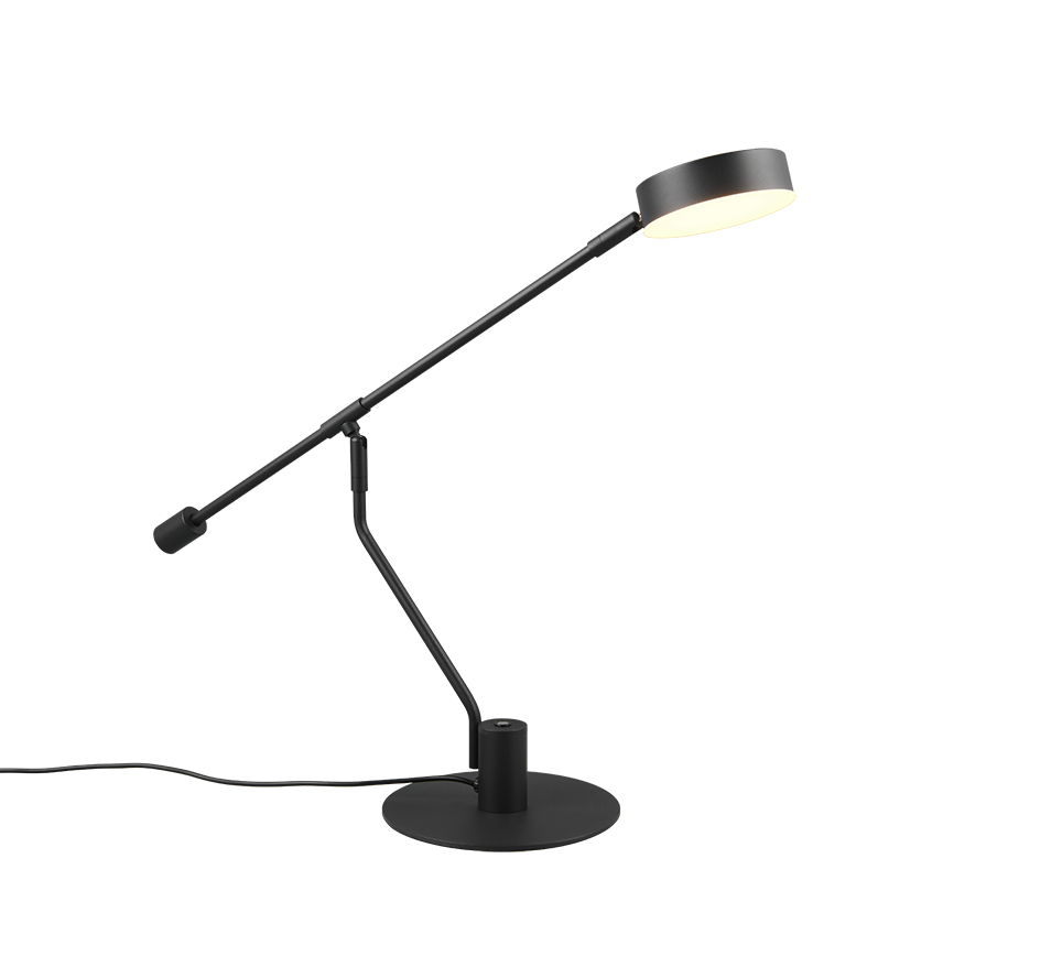 Manduro Task/Reading Table Lamp - White/Black