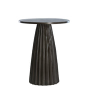 Veglia Side Table- Matt Dark Brown