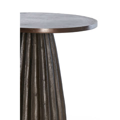 Veglia Side Table- Matt Dark Brown
