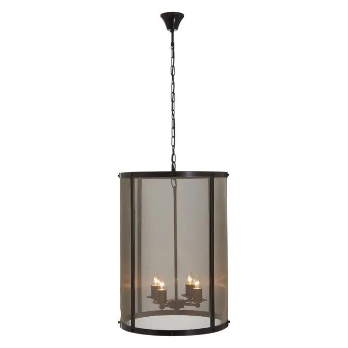 Hythe Black Pendant Light With Hints of Gold