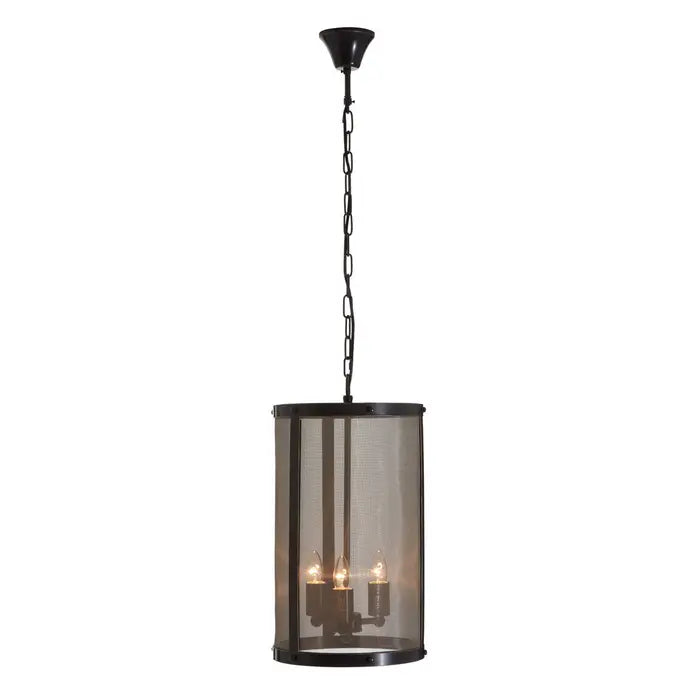 Hythe Black Pendant Light With Hints of Gold