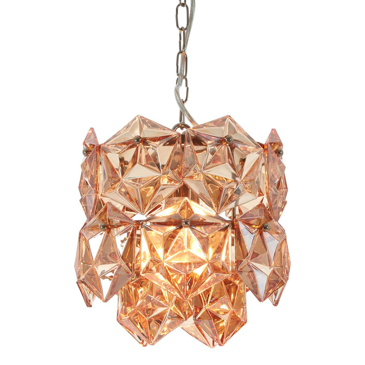 Ryder 1/4Lt Glass Chandelier