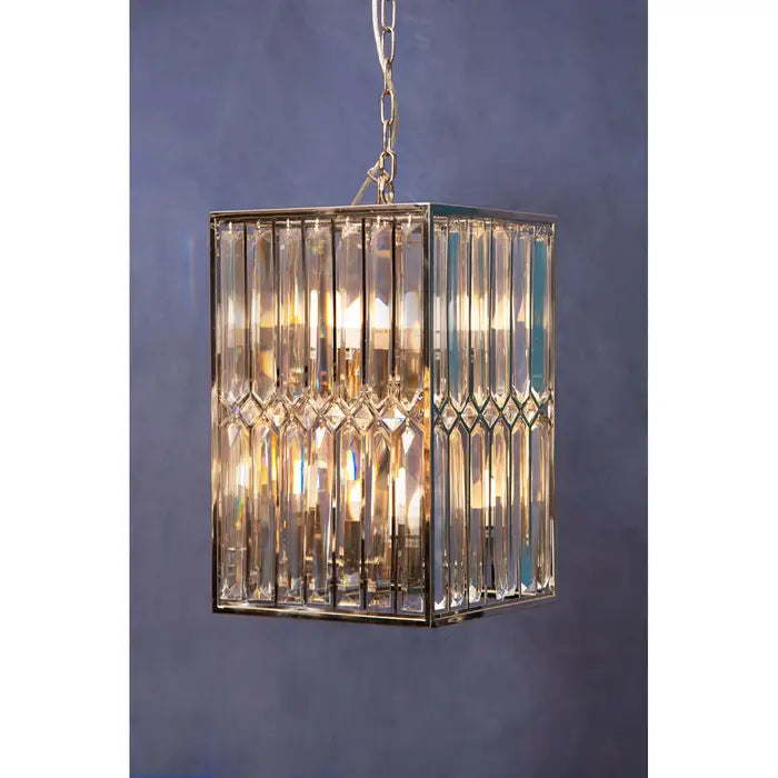 Mission Cylindrical Chandelier
