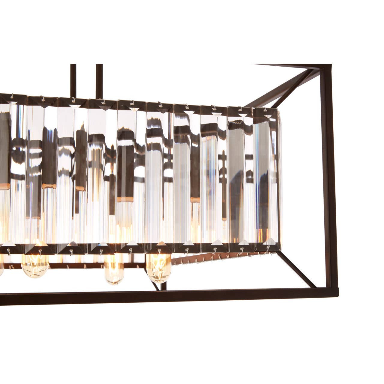 Alta 4/6Lt Black Finish Pendant Lamp