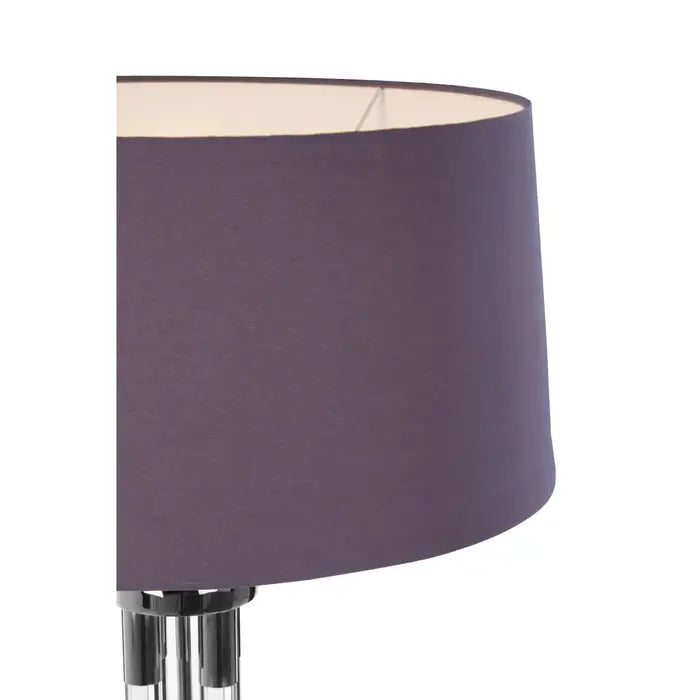 Skyla Tall Acrylic And Tubular Base Floor Lamp