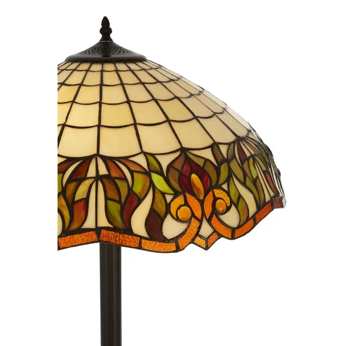 Chateau Tiffany Umbrella Shade Floor Lamp