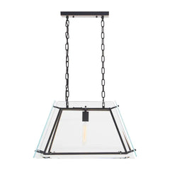 Payson 1Lt Pendant Light- Black & Nickel Finishes