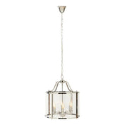 Hythe 6 Bulbs Pendant Light- Brass & Chrome Finishes