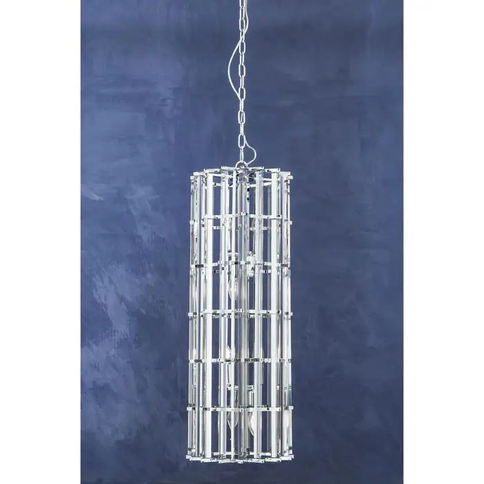 Kearney Vertical Lantern Ceiling Lights- Brass & Chrome Finishes